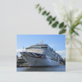 Arcadia Docked bij Circular Quay Briefkaart (Staand voorkant)