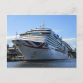 Arcadia Docked bij Circular Quay Briefkaart (Voorkant)