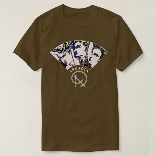 Arcadia Exclusive Duran Duran T-shirt (Design voorkant)