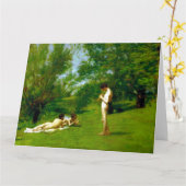 Arcadia Fine Art-ansichtkaart Kaart (Gele Bloem)