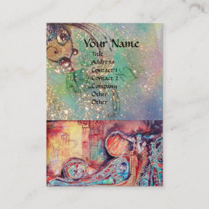 ARCADIA/MAGIC BUTTERFLFLES-PLANT, blauwgroen Visitekaartje