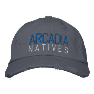 Arcadia Natives Brand Geborduurde Pet