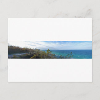 Arcadia Overlook Panorama, Michigan Briefkaart
