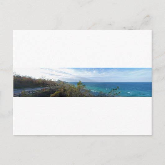 Arcadia Overlook Panorama, Michigan Briefkaart (Voorkant)