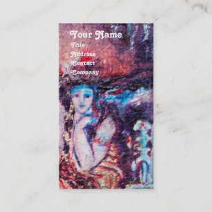 ARCADIA, Red Yellow Blue Silver Abstract Visitekaartje