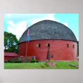 Arcadia Round Barn Poster (Voorkant)