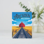Arcadia VS Briefkaart (Staand voorkant)