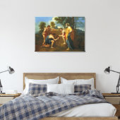 Arcadian Shepherds Canvas Afdruk (Insitu (Slaapkamer))
