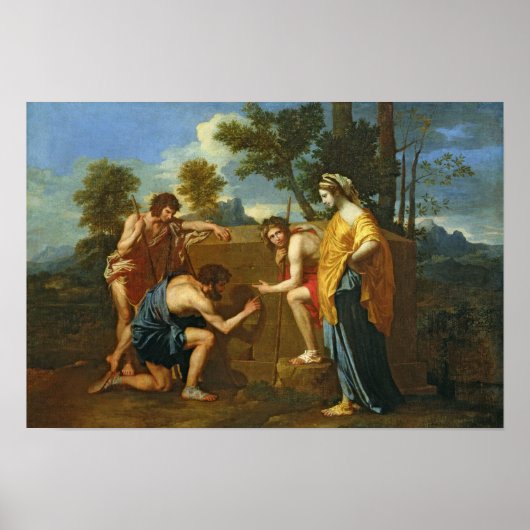 Arcadian Shepherds Poster (Voorkant)