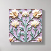 Arcadische emblematische omhelzing canvas afdruk (Voorkant)
