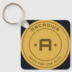 Arcadius Arcadespel Token Sleutelhanger
