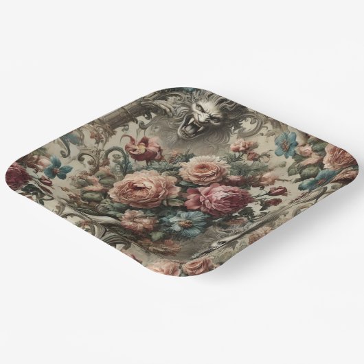 🩸 Arcane Altars – Gothic Victorian Papieren Bordje (Gebogen)