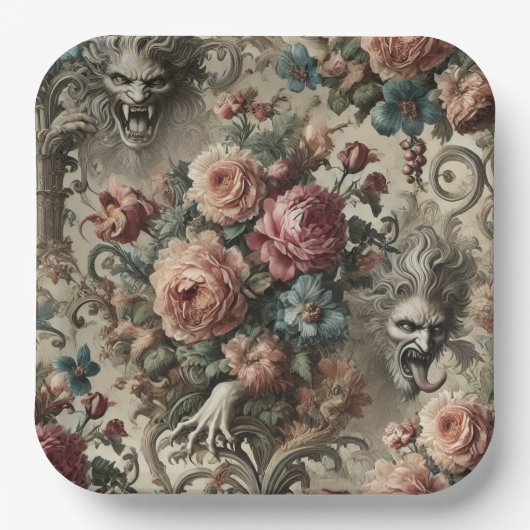 🩸 Arcane Altars – Gothic Victorian Papieren Bordje (Voorkant)