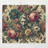 Arcane Atelier – Gotisch barok Sierkussen Bier Etiket (Enkel label)