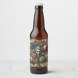 Arcane Atelier – Gotisch barok Sierkussen Bier Etiket