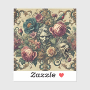 Arcane Atelier – Gotisch barok Sierkussen Sticker
