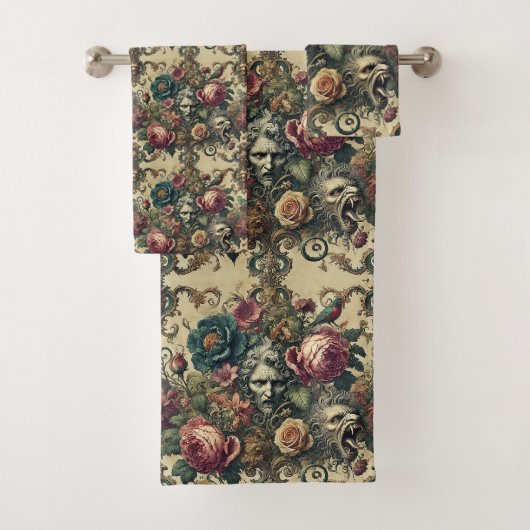 Arcane Atelier – Gotisch Victoriaans Bad Handdoek (Insitu)