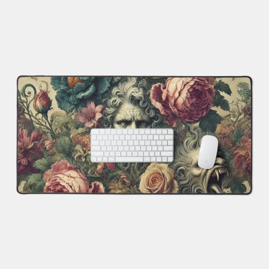 Arcane Atelier – Gotisch Victoriaans Bureaumat (Keyboard & Muis)