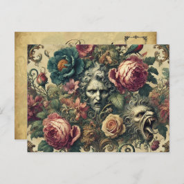 Arcane Atelier – Gotisch Victoriaans  Feestdagenkaart