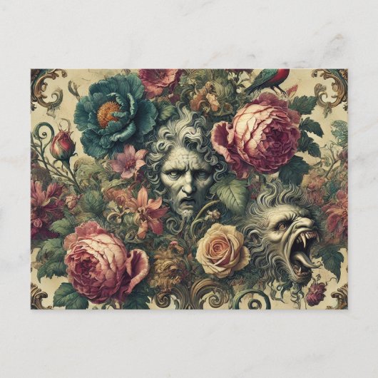 Arcane Atelier – Gotisch Victoriaans  Feestdagenkaart (Voorkant)