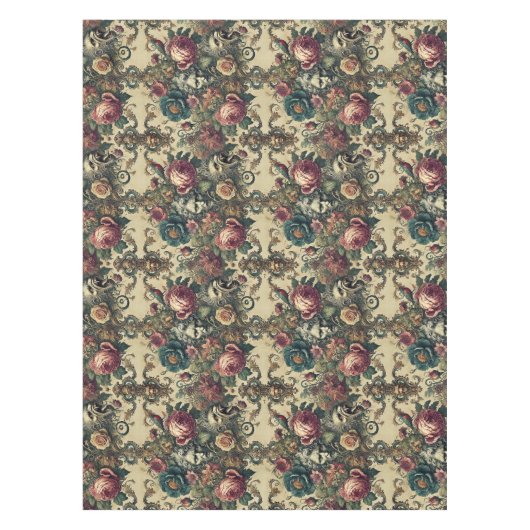 Arcane Atelier – Gotische Grote Print Tafelkleed (Voorkant)