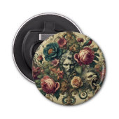 Arcane Atelier – Signature Gothic Button Flesopener (Voorkant)