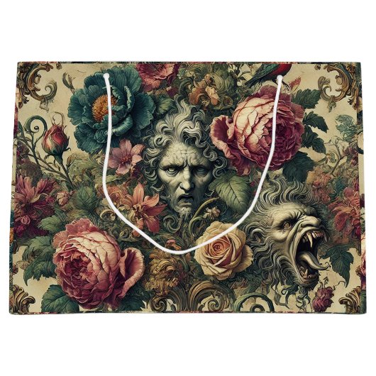 Arcane Atelier Signature – Gotische Bloemen Groot Cadeauzakje (Voorkant)