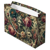 Arcane Atelier Signature – Gotische Bloemen Groot Cadeauzakje (Achterkant Gekanteld)