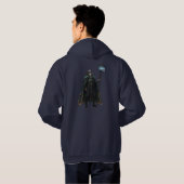 Arcane Elder Wizard Dark Academia Terug Hoodie (Achterkant volledig)
