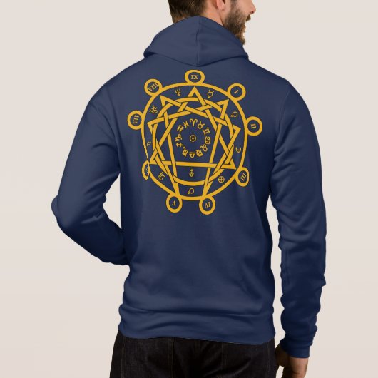 Arcane Enneagram Hoodie (Achterkant)