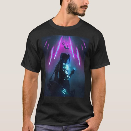 Arcane jinx LoL Classic T-Shirt (Voorkant)