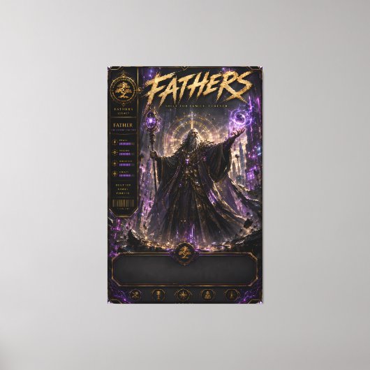 Arcane Legacy Vader Canvas Afdruk (Voorkant)