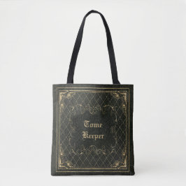 Arcane Library Tome Inspired Image PRINTED  Tote Bag