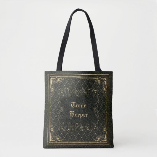 Arcane Library Tome Inspired Image PRINTED  Tote Bag (Voorkant)