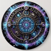 Arcane Magic Logo Button (Voorkant)