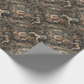 Arcane Majesty - Gotisch barok ontwerp Cadeaupapier (Hoek)