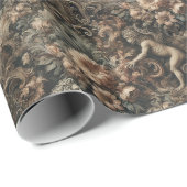 Arcane Majesty - Gotisch barok ontwerp Cadeaupapier (Rol Hoek)