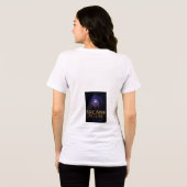 Arcane Pulse | Alleen donkere vibes Tri-Blend Shirt (Achterkant volledig)