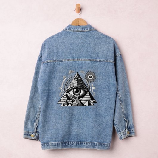 Arcane Pyramid Denim Jacket (Hangar)