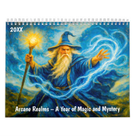 Arcane Rijken – Een Jaar van Magie en Mysterie Kalender