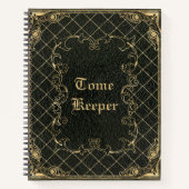 Arcane Tome Inspired Image PRINTED Laminated Notitieboek (Voorkant)