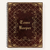 Arcane Tome Inspired Image PRINTED Laminated Notitieboek (Voorkant)