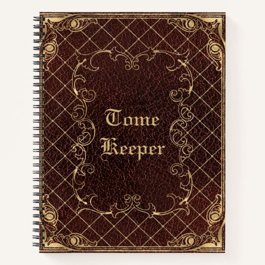 Arcane Tome Inspired Image PRINTED Laminated Notitieboek (Voorkant)