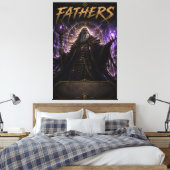 Arcane Vader Tovenaar Canvas Afdruk (Insitu (Slaapkamer))