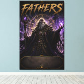 Arcane Vader Tovenaar Canvas Afdruk (Insitu (Houten vloer))