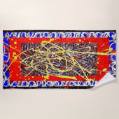 ARCANE van Christèle Chabrette Strandlaken (Voorkant)