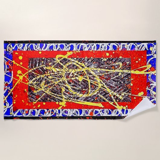 ARCANE van Christèle Chabrette Strandlaken (Voorkant)