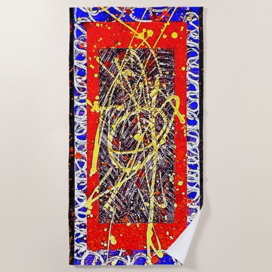 ARCANE van Christèle Chabrette Strandlaken (Voorkant)