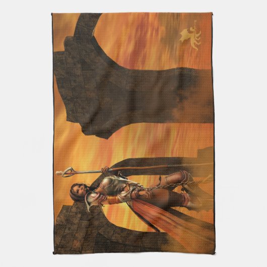 Arcane Warrior Theedoek (Verticaal)