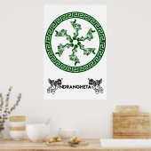 Arcangelo Gabriele - "Ndrangheta Poster (Keuken)